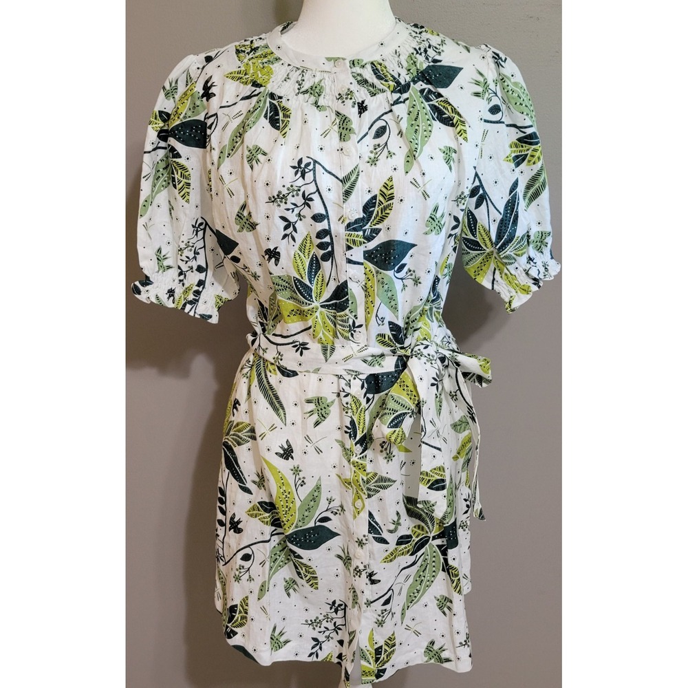 Boden Linen Button-Down Dress